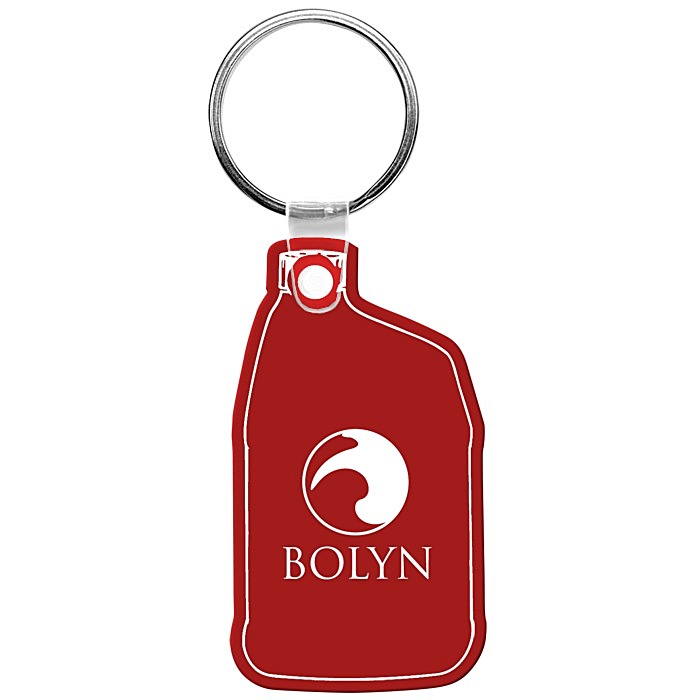 Custom Jug Soft Keychain - Opaque