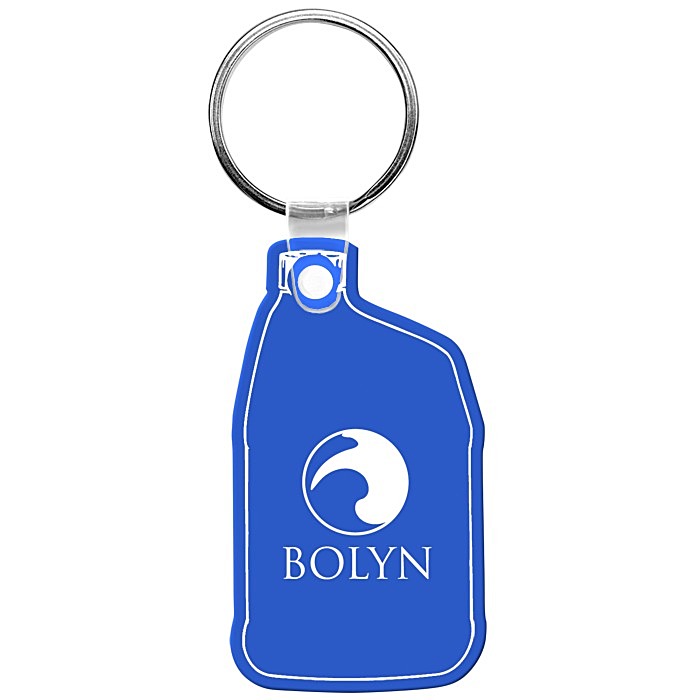 Custom Jug Soft Keychain - Opaque