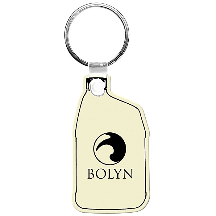 Custom Jug Soft Keychain - Opaque