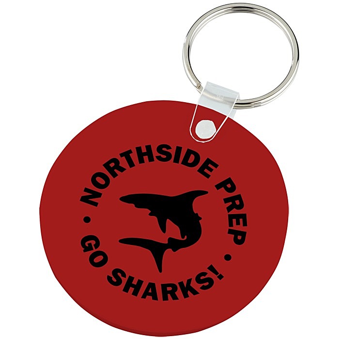 Custom Round Soft Keychain - Opaque
