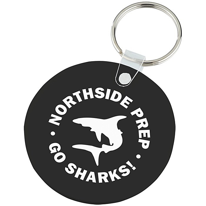 Custom Round Soft Keychain - Opaque