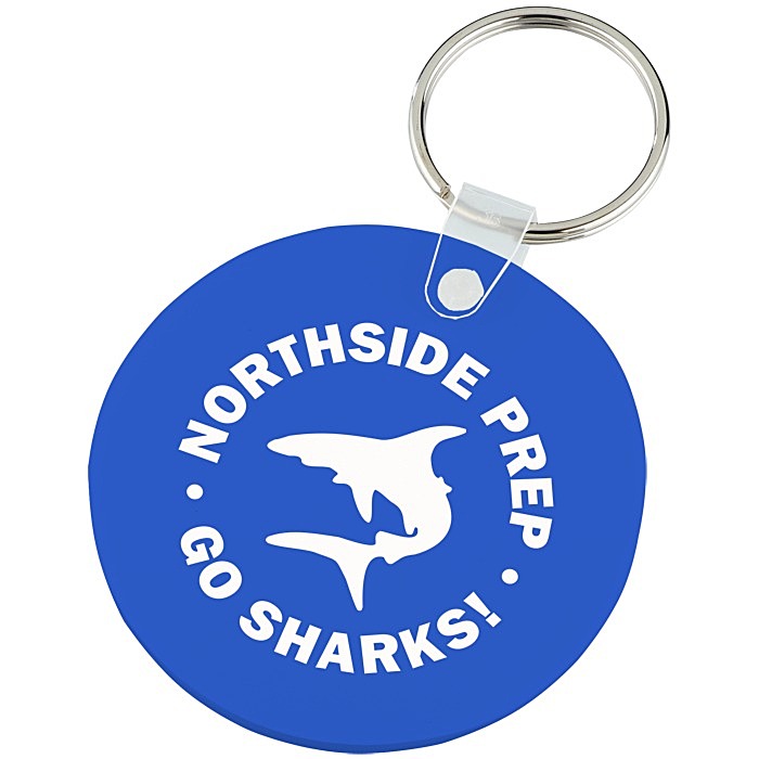 Custom Round Soft Keychain - Opaque