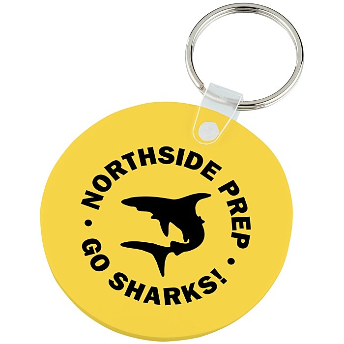 Custom Round Soft Keychain - Opaque