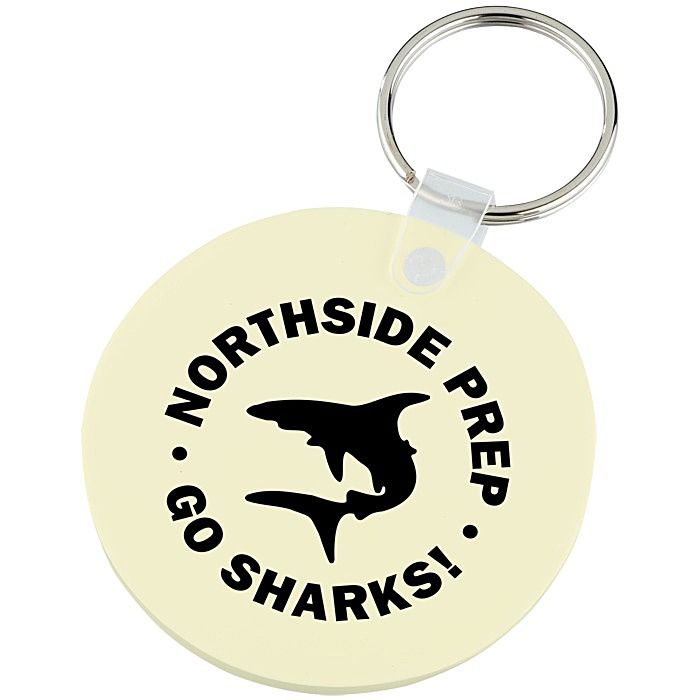 Custom Round Soft Keychain - Opaque