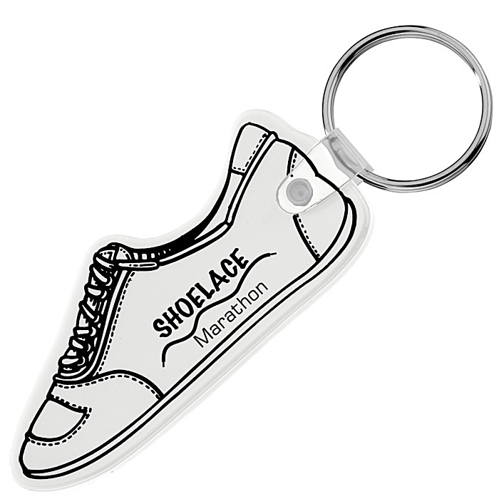 Custom Running Shoe Soft Keychain - Opaque