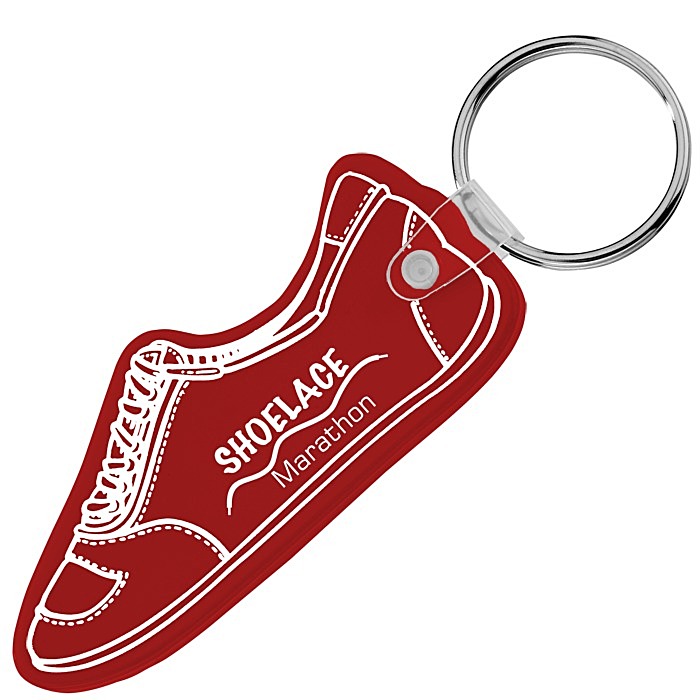 Custom Running Shoe Soft Keychain - Opaque