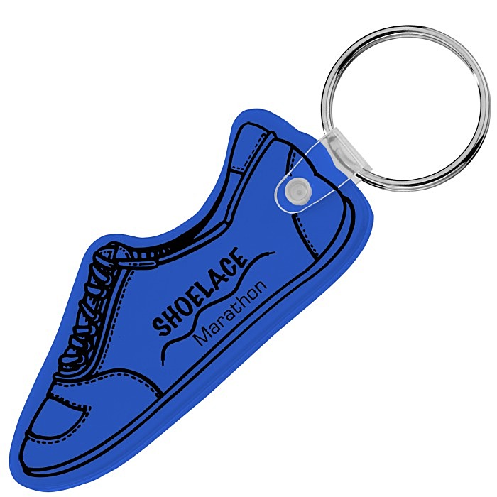 Custom Running Shoe Soft Keychain - Opaque