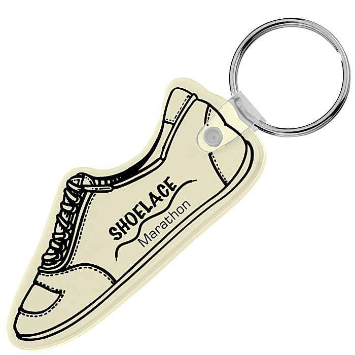 Custom Running Shoe Soft Keychain - Opaque