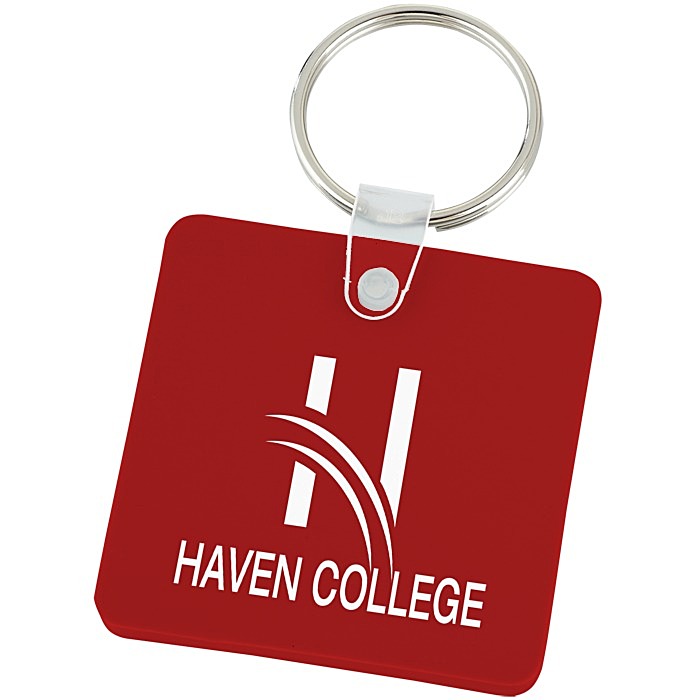 Custom Square Soft Keychain - Opaque