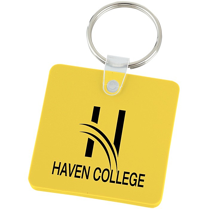 Custom Square Soft Keychain - Opaque
