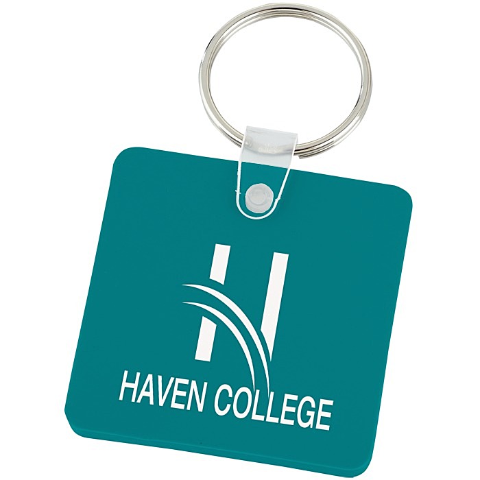 Custom Square Soft Keychain - Opaque