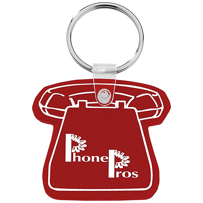 Custom Phone Soft Keychain - Opaque