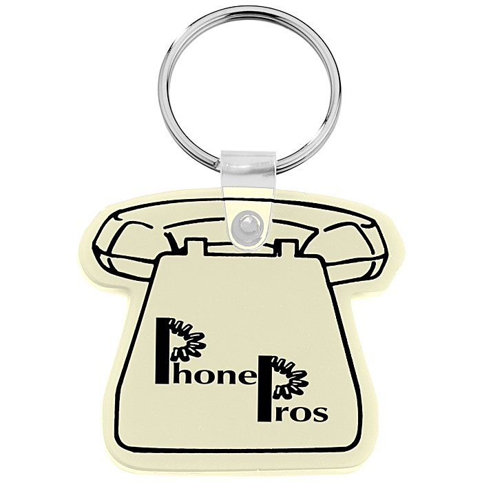 Custom Phone Soft Keychain - Opaque