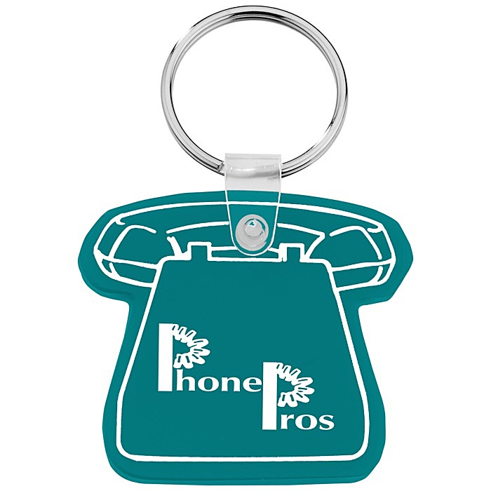 Custom Phone Soft Keychain - Opaque