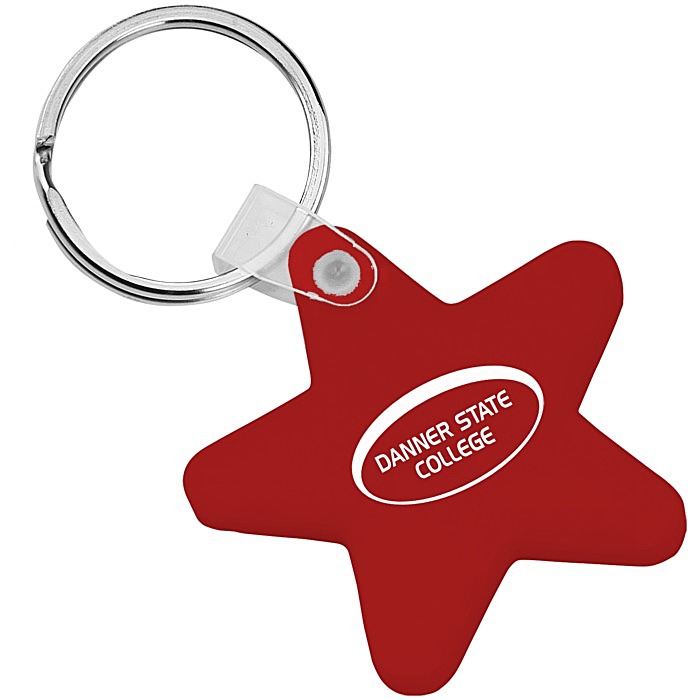 Custom Star Soft Keychain - Opaque