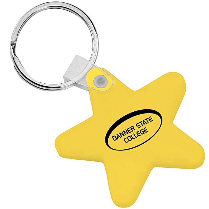 Custom Star Soft Keychain - Opaque