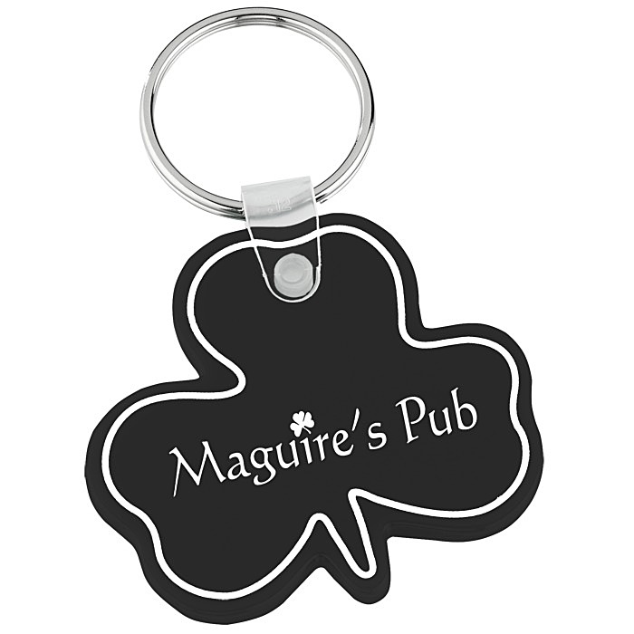 Custom Shamrock Soft Keychain - Opaque