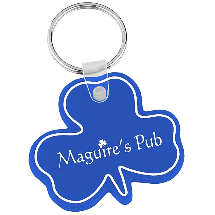 Custom Shamrock Soft Keychain - Opaque