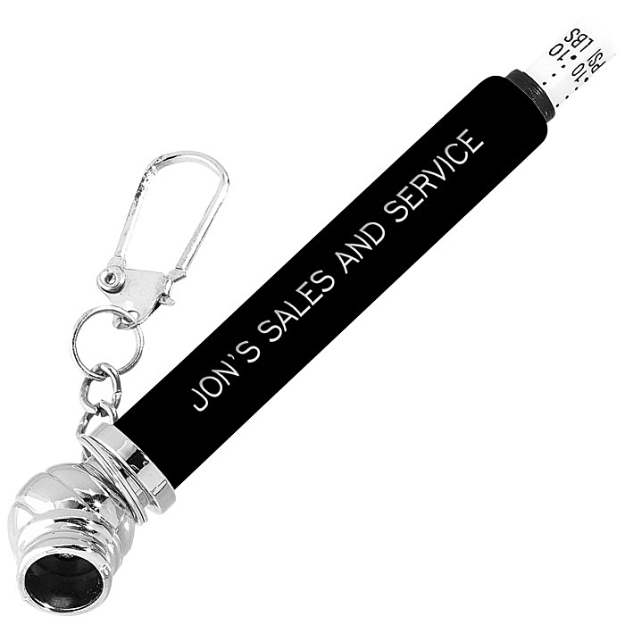 Custom Mini Tire Gauge with Keychain