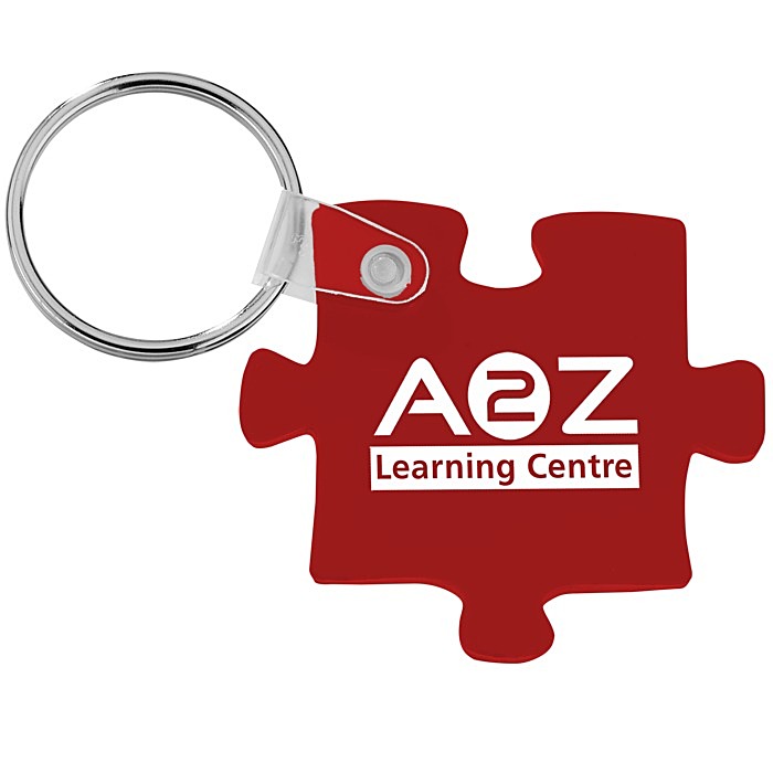 Custom Puzzle Soft Keychain - Opaque