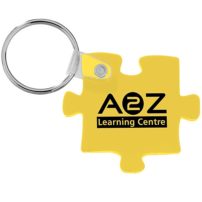 Custom Puzzle Soft Keychain - Opaque