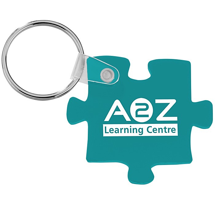 Custom Puzzle Soft Keychain - Opaque