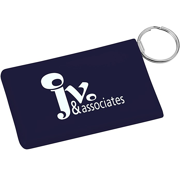 Custom Card Keeper with Keychain - Opaque