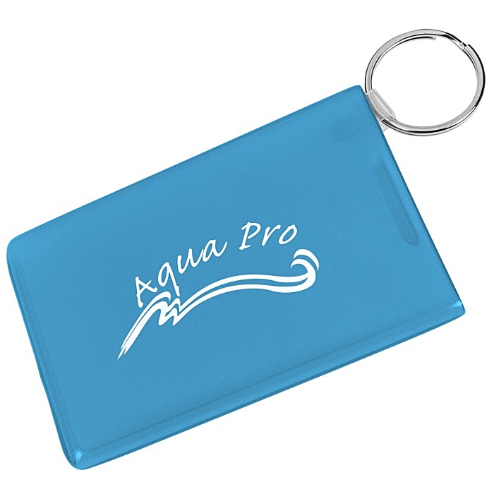 Custom Card Keeper with Keychain - Translucent