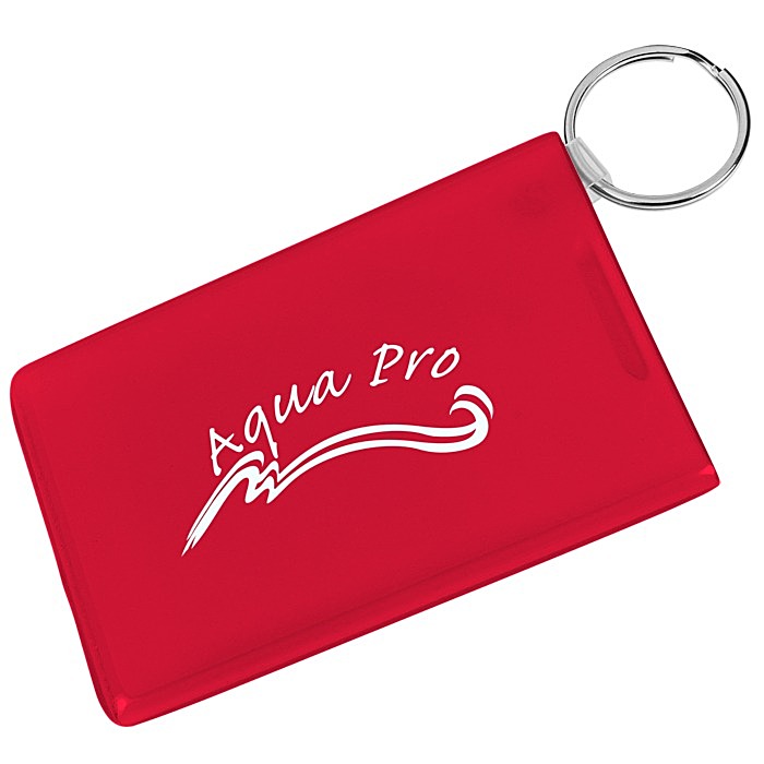 Custom Card Keeper with Keychain - Translucent