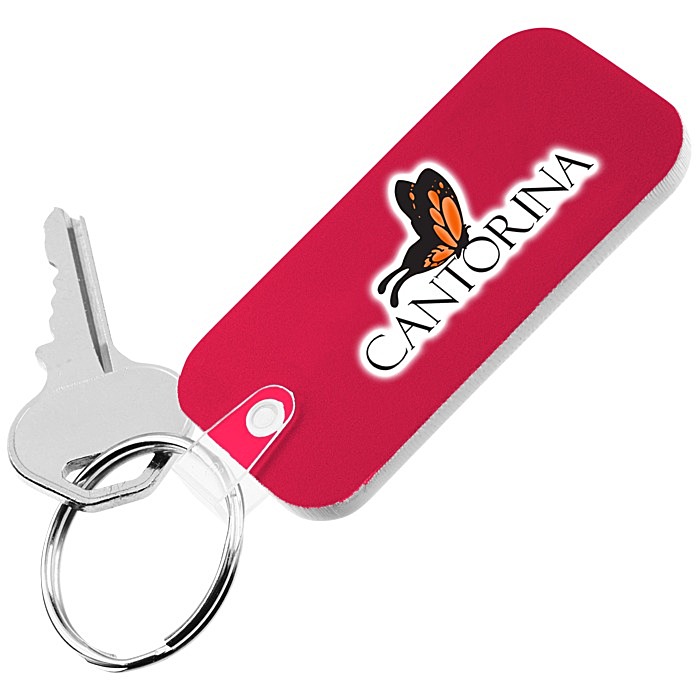 Custom Sof-Color Keychain - Colours