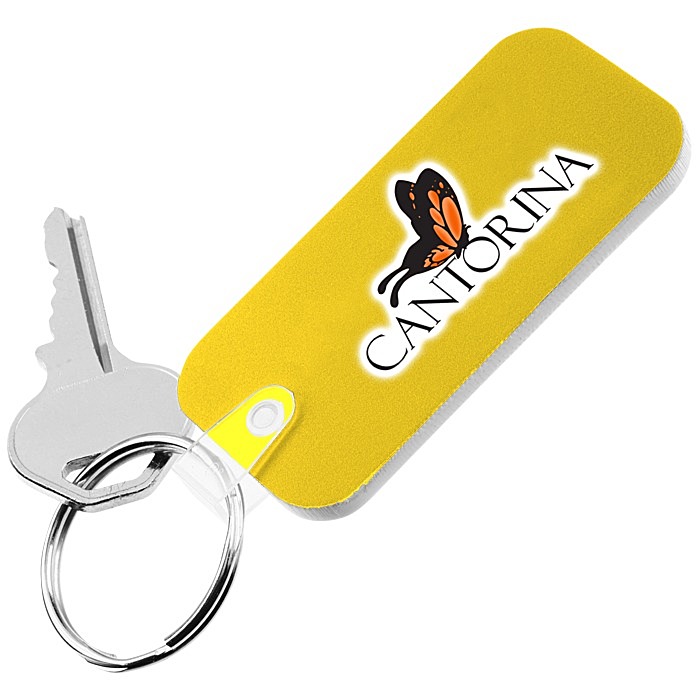 Custom Sof-Color Keychain - Colours