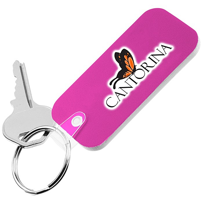 Custom Sof-Color Keychain - Colours