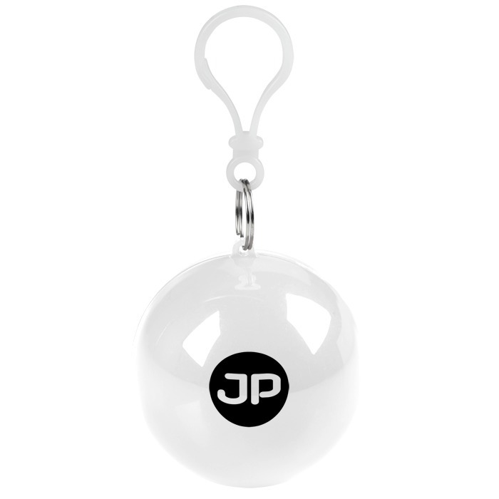 Custom Poncho Ball Keychain