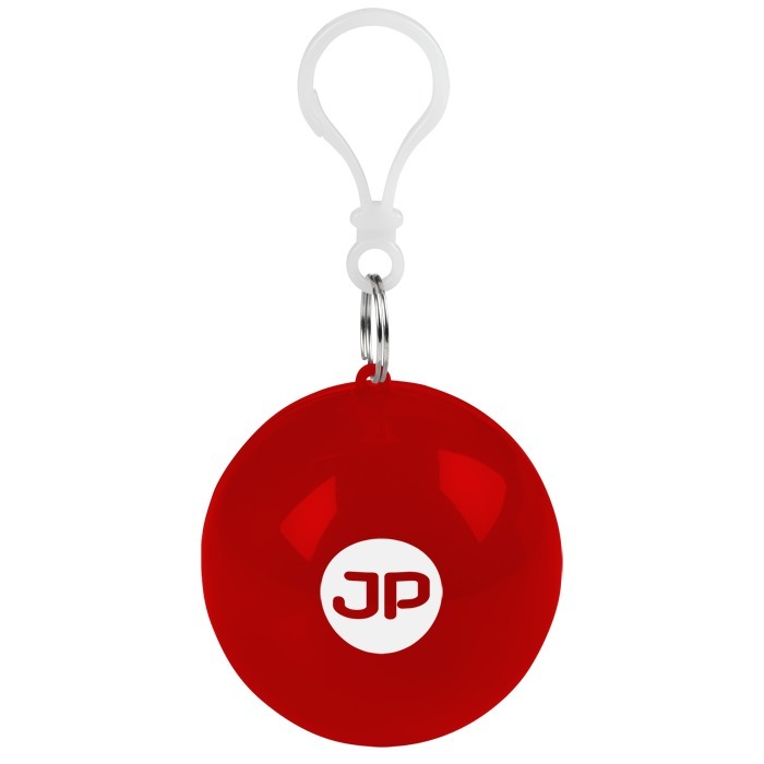 Custom Poncho Ball Keychain