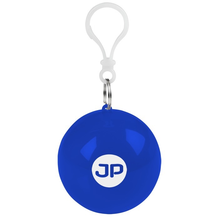 Custom Poncho Ball Keychain