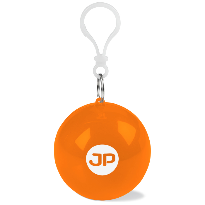 Custom Poncho Ball Keychain