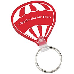 Custom Air Balloon Soft Keychain - Translucent