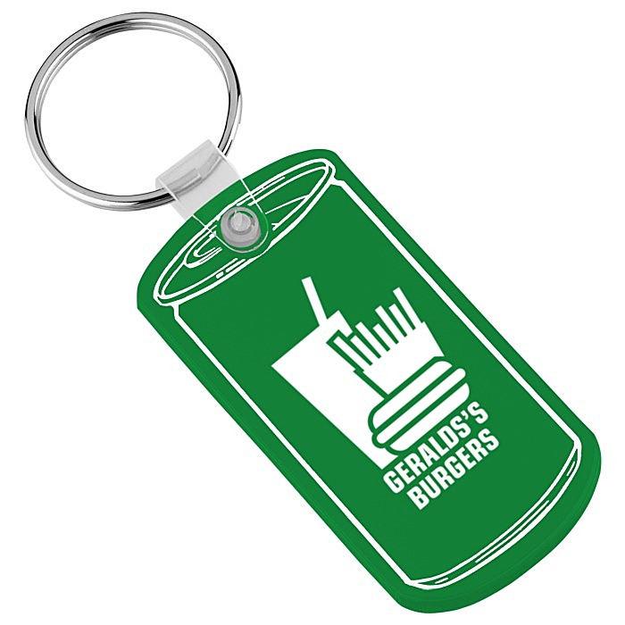 Custom Can Soft Keychain - Translucent