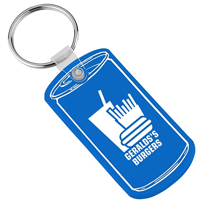 Custom Can Soft Keychain - Translucent