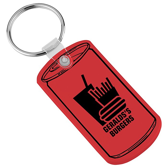 Custom Can Soft Keychain - Translucent