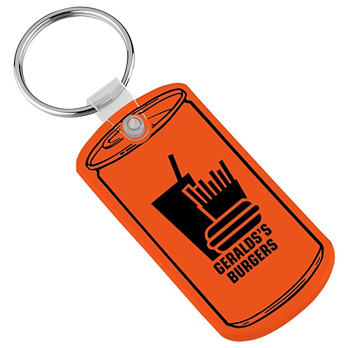 Custom Can Soft Keychain - Translucent