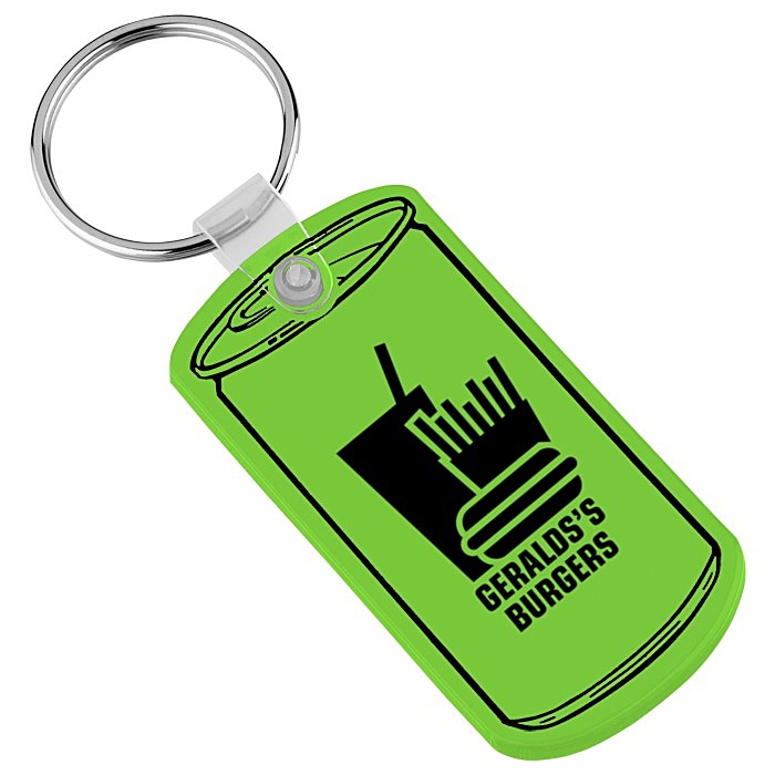 Custom Can Soft Keychain - Translucent