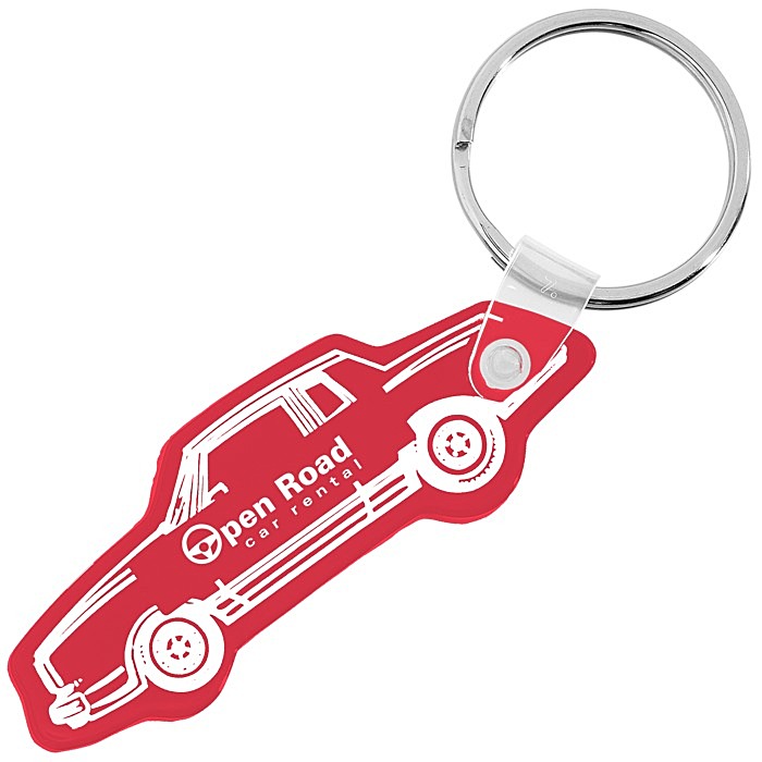 Custom Car Soft Keychain - Translucent