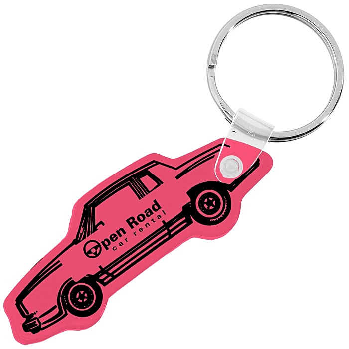 Custom Car Soft Keychain - Translucent