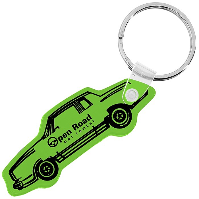 Custom Car Soft Keychain - Translucent