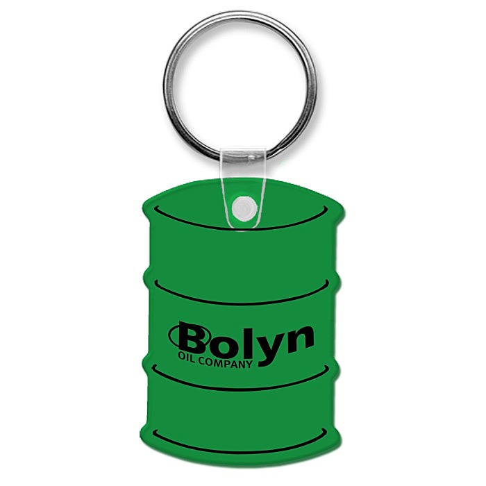 Custom Drum Soft Keychain - Translucent