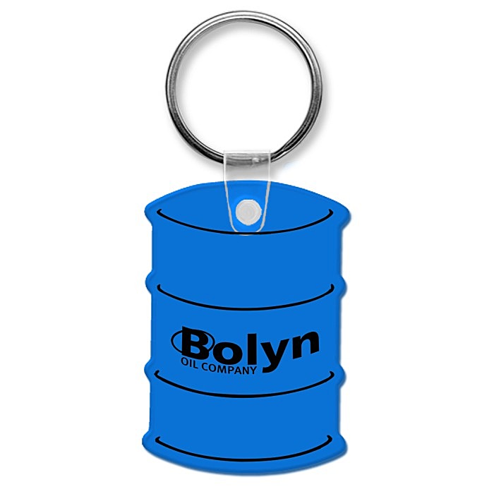 Custom Drum Soft Keychain - Translucent