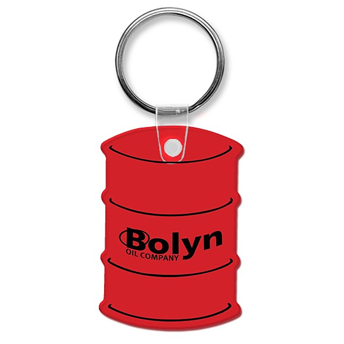 Custom Drum Soft Keychain - Translucent