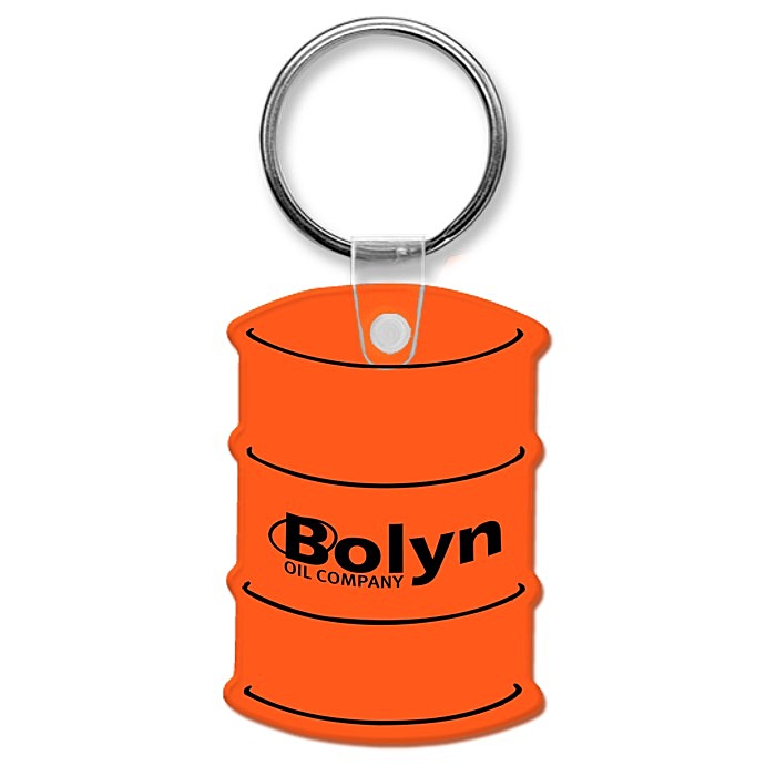 Custom Drum Soft Keychain - Translucent