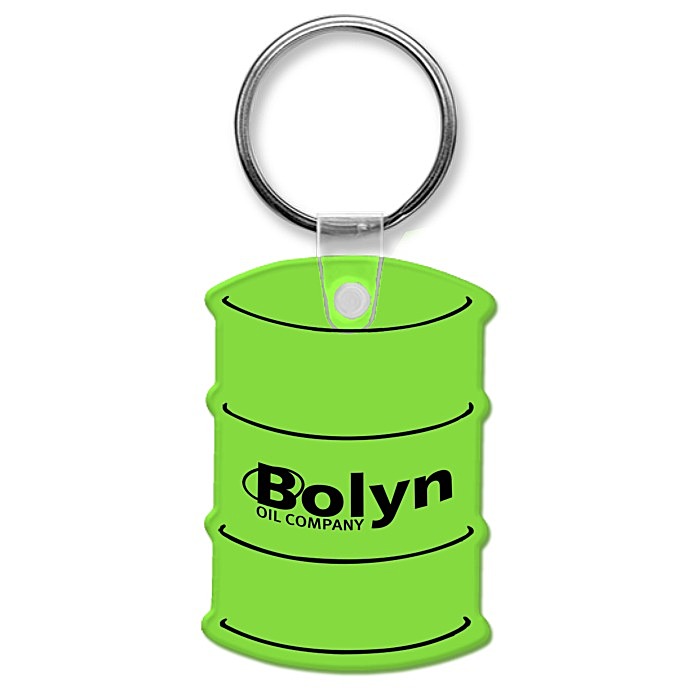 Custom Drum Soft Keychain - Translucent